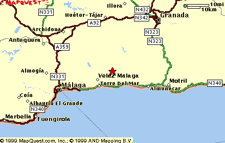 map of malaga